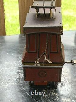 Antique Vintage TIN LITHO Wind Up TOONERVILLE TROLLEY 1922 Works Fontaine Fox