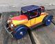 Antique Vintage Tin Toy Wind Up Marx Royal Coupe Toy Car NICE