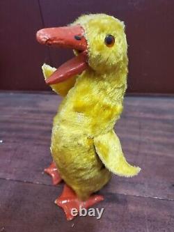 Antique Wind Up Duck. Mechanical