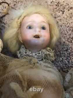 Antique Wind-up Mechanical Acrobatic Doll Rare Rare Rare Works