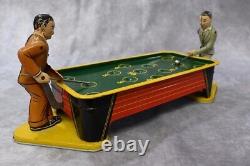 Antique windup Ranger Steel billiard game in very good condition