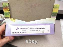 BUG-A-BOOS 1974 Imperial toy store display box insect bugs gumball machine prize