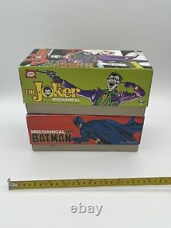 Batman and Joker Mechanical Wind-Up Tin Toy 1989 Billiken Shokai Japan