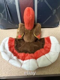 Beanie Baby Gobbles w! Tag Error Mint Condition 1997 Original Collectible