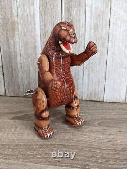 Billiken Shokai Godzilla Tin Wind Up Toy Vintage Figure Made in Japan G14503