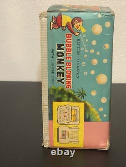 Bubble Blowing Monkey © 1950s Alps NOS