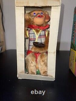 Bubble Blowing Monkey © 1950s Alps NOS