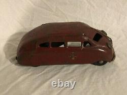 Buddy L Pressed Steel Wind Up Scarab Racer Large Toy Car C-30