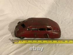 Buddy L Pressed Steel Wind Up Scarab Racer Large Toy Car C-30