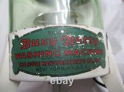 Busy Betty No. 354 Vintage Toy Washing Machine Uranium Glass