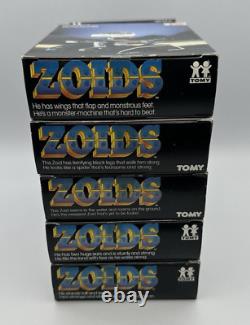 COMPLETE 1983 Vintage Tomy Zoids Original American Release (OAR) Unopened Set