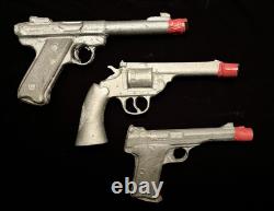 Cast Aluminum Solid Heavy Toy Pistol Dummy Training Non Firing