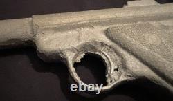 Cast Aluminum Solid Heavy Toy Pistol Dummy Training Non Firing