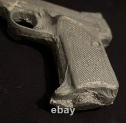 Cast Aluminum Solid Heavy Toy Pistol Dummy Training Non Firing