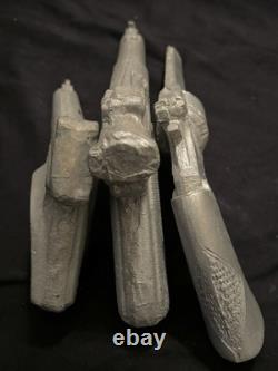 Cast Aluminum Solid Heavy Toy Pistol Dummy Training Non Firing