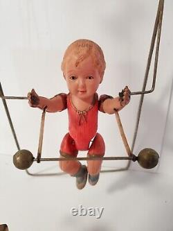 Celluloid Acrobat Wind Up Toy