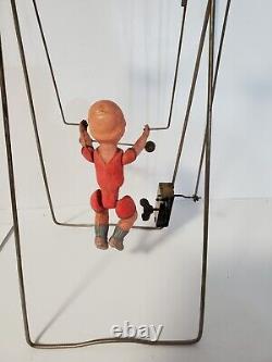 Celluloid Acrobat Wind Up Toy