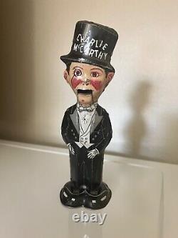 Charlie McCarthy Windup Tin Toy by Louis Marx USA MAR mark