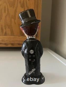 Charlie McCarthy Windup Tin Toy by Louis Marx USA MAR mark