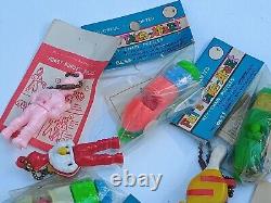 Collection Of 9 Vtg Keychain Puzzles. Hot Rod, Shmoo, Cars And More