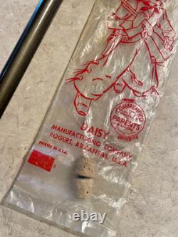 Daisy Pop Gun Original Cork Packaging engraved barrel cowboy panther rare Rogers