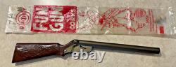 Daisy Pop Gun Original Cork Packaging engraved barrel cowboy panther rare Rogers