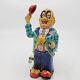 Dandy Clown Wind Up Tin Litho by Mikuni Japan 1955 VG++ Works Great