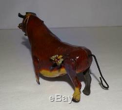 Disney1938ferdinand The Bulllithographed Tin Wind-up Toy By Marx-ex! Boxed Set