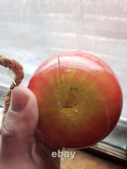 EXTREMELY RARE VINTAGE COMPLETE Animals Wood Apple Game Toy Roulette Racing