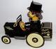 EX! 1938 CHARLIE McCARTHY IN HIS BENZINE BUGGY MARX TIN WIND-UP TOY+CRAZY ACTION