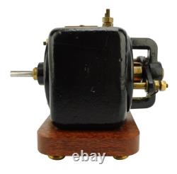Early Antique 1905 Henry R Swope Square Electric Toy Motor Bipolar