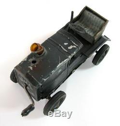 Early Rare Vintage Tin Toy German Tractor Gama Germany 1930's Wind Up Clockwork