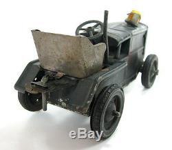 Early Rare Vintage Tin Toy German Tractor Gama Germany 1930's Wind Up Clockwork