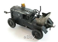 Early Rare Vintage Tin Toy German Tractor Gama Germany 1930's Wind Up Clockwork