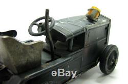 Early Rare Vintage Tin Toy German Tractor Gama Germany 1930's Wind Up Clockwork