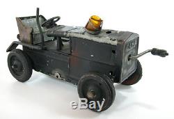 Early Rare Vintage Tin Toy German Tractor Gama Germany 1930's Wind Up Clockwork