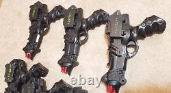 Edison Giocattoli Toy Space Guns ZX 271 LOT of (10) Guns Tested And Working