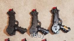 Edison Giocattoli Toy Space Guns ZX 271 LOT of (10) Guns Tested And Working