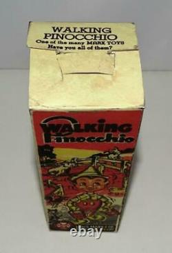 Ex+ Disney 1939 Pinocchio Marx Tin Wind-up Toy+ Built-in Key+ Replica Box Set