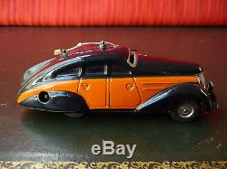 Extr. Rare 1930's SCHUCO 5000 Radio Auto Tin Wind-up Maybach