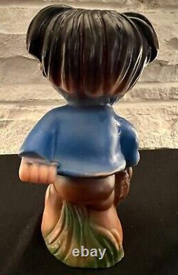 Extremely Rare Max & Moritz Germany's two naughty boys Rubber Figurines 6-7tall