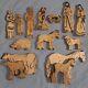 FARM BLOCKS Lot, 14 Rare Midcentury 1950s Community Playthings Wooden Blocks