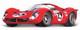 Ferrari Race Car 1966 Le Mans Racing124Vintage18Racer12 Custom Built Metal Body