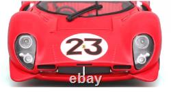 Ferrari Race Car 1966 Le Mans Racing124Vintage18Racer12 Custom Built Metal Body