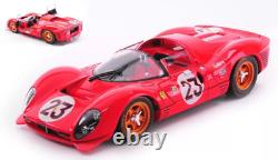 Ferrari Race Car 1966 Le Mans Racing124Vintage18Racer12 Custom Built Metal Body