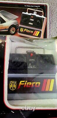 Fiero Gt Remore Control Car Complete With Box Battery Op Vintage Toys