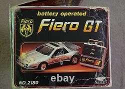 Fiero Gt Remore Control Car Complete With Box Battery Op Vintage Toys