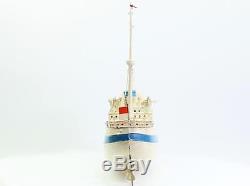 Fleischmann Ocean liner Albert Ballin Tin Toy Steam Ship hand painted 50 cm boat