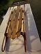 Flexible Flyer Vintage Sled V No. 51 J S. L. Allen & Co. Phila. Pa Safety Runners