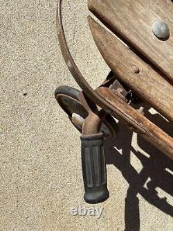 Flexy Racer 300 all Original Street Sled Complete with Wheels-Hub Caps & Grips
